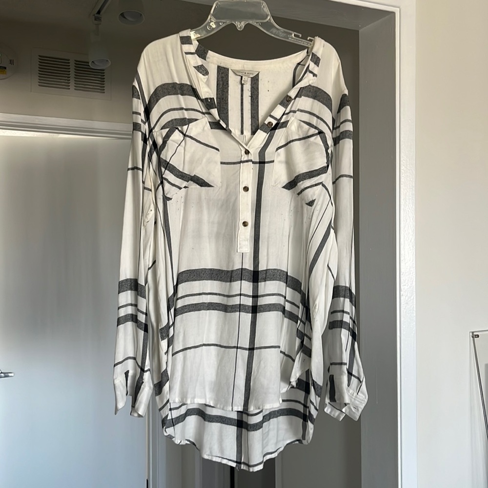 Lucky brand plaid shirt
